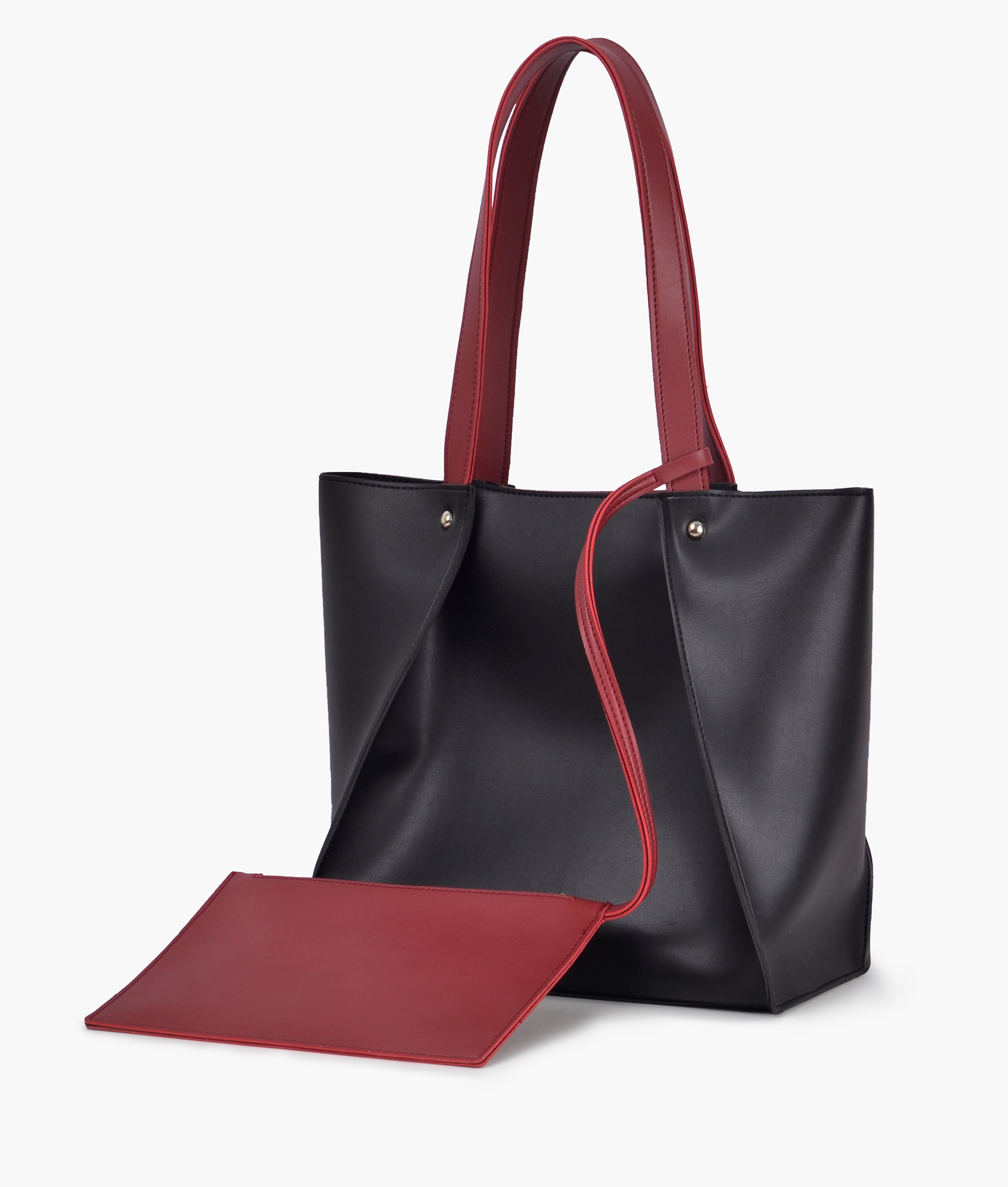 Black shopping Tote Bags