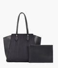 Black suede classic Tote Bags